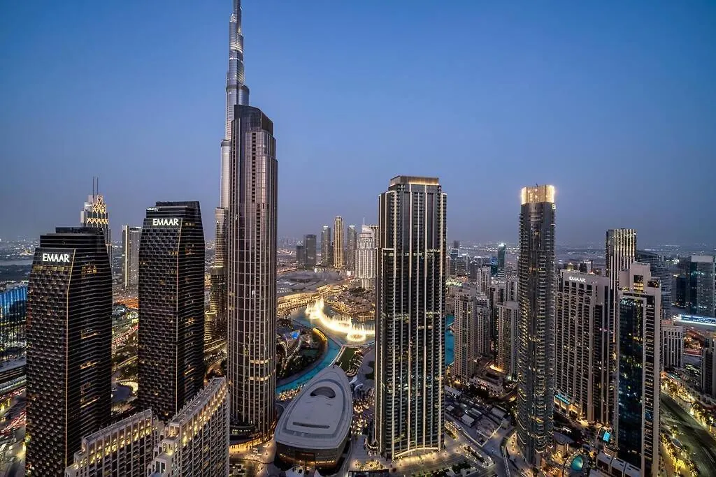 Apartmán Casa Nomad - Full Burj Khalifa & Fountain View At Luxury 4 Bed Dubaj