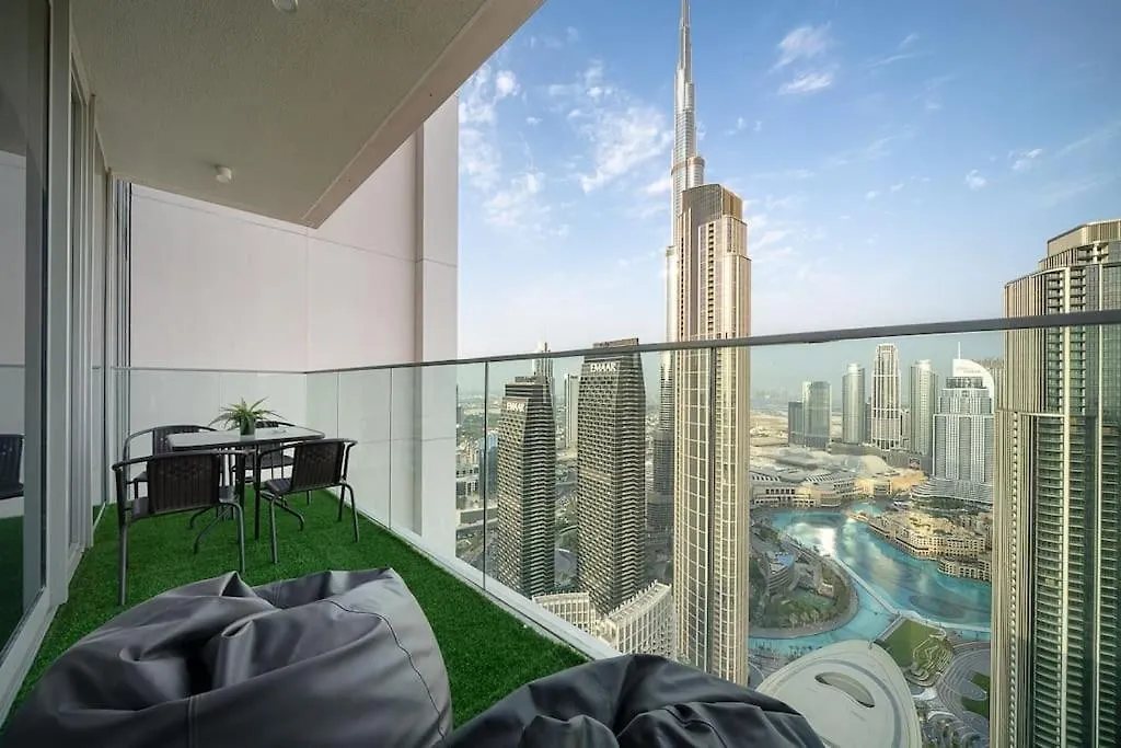 Casa Nomad - Full Burj Khalifa & Fountain View At Luxury 4 Bed Apartment Dubai