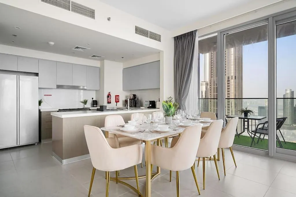 Casa Nomad - Full Burj Khalifa & Fountain View At Luxury 4 Bed Apartment Dubai 0*,  United Arab Emirates