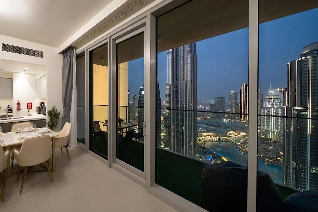 Casa Nomad - Full Burj Khalifa & Fountain View At Luxury 4 Bed Apartment Dubai